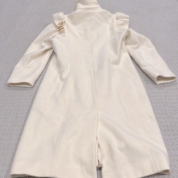 CAMI NYC Viera ruffled wool-felt coat - Picture 4 of 7